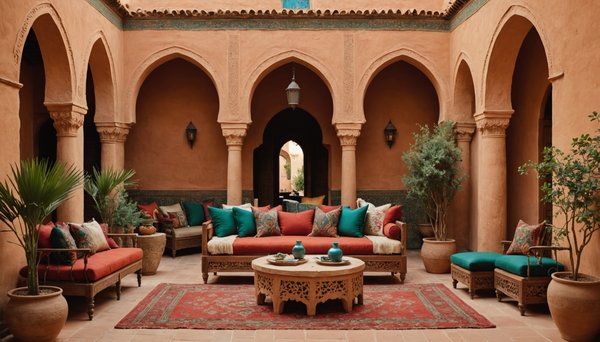 Votre nid douillet idéal à Marrakech: location!